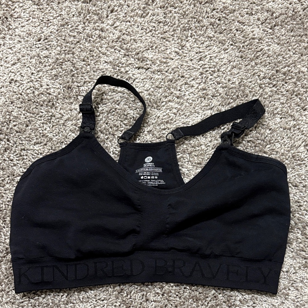 Kindred Bravely Black Nursing Bra